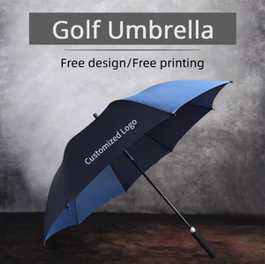 Paraguas de Golf OEM a Prueba de Viento y Rayos UV, con Logotipo Personalizado, Promocional, al por Mayor, Económico, de Calidad, Diseño Clásico 190T - Product Image 2