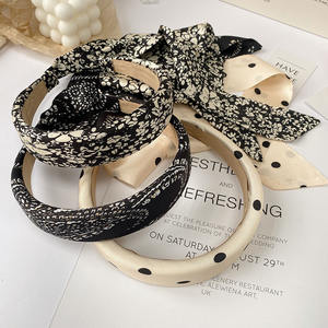 Pajaritas de seda de poliéster de alta calidad, collar de flores, atadura de cables, pajarita de color puro para mujer - Product Image 3