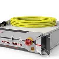 Sumber Laser Serat Maksimum 1500w 2000w 3000w 6000w untuk Pengelasan Aluminium, Baja Tahan Karat, Baja Karbon Laser Serat Kontinu