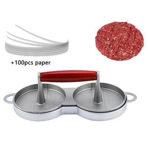 <span class=keywords><strong>Presse</strong></span> à hamburgers HYRI populaire en aluminium, <span class=keywords><strong>presse</strong></span> à galettes de viande ronde, moule à hamburgers - Product Image 1