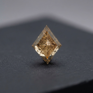 Diamante natural de 0.85ct, corte en losango, color sal y pimienta, certificado, 7.70X5.90X3.20, corte excelente, suelto, para fabricación de joyas - Product Image 2
