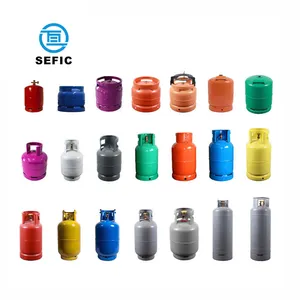 Lpg Gas Cylinder SEFIC Certificated DOT/TPED 3KG 5KG 6KG 9KG 10KG 12.5KG 15KG 20KG 45KG 48KG 50KG LPG Gas Cylinder For Wholesale