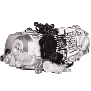 Moteur de <span class=keywords><strong>scooter</strong></span> <span class=keywords><strong>70cc</strong></span> refroidi par air, 4 temps, conception de montage inférieur, démarrage électrique, fluide et silencieux pour VTT tout-terrain - Product Image 1