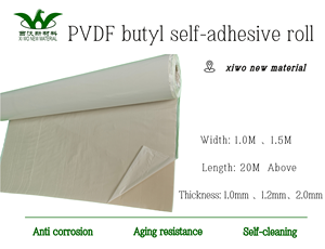1.5mm nóng Bán tự dính pvdf màng mái không khí/độ kín nước cao cấp cho các kết cấu thép phức tạp - Product Image 4