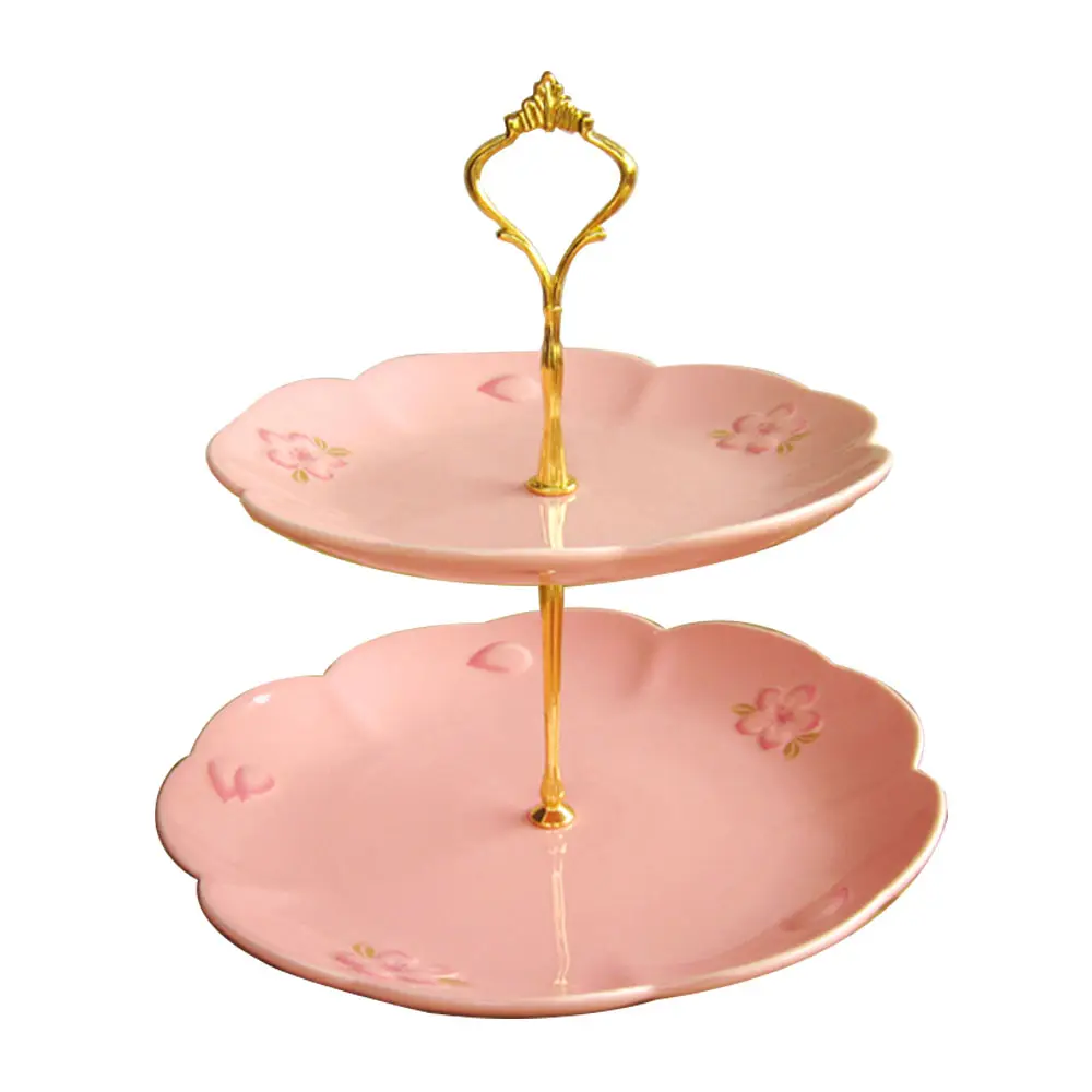 Hersteller Gold Kuchenst änder China Dessert Cupcake Tea Party