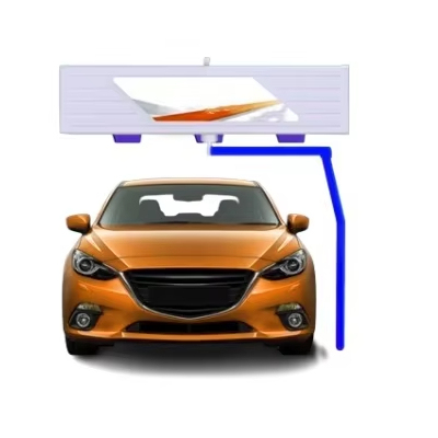 Car Wash Equipment 360 Touch Free Automatic Waterless Touchless Car Wash Machine Without Brush Pressure Cleaning Car Cleaning