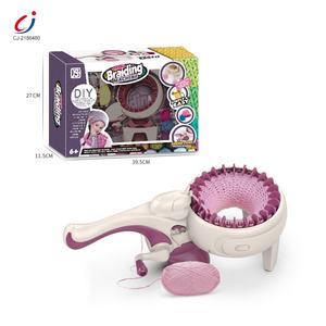 Machine à tricoter circulaire Chengji Hot Baby Knit DIY pour enfants, jouet de tissage intelligent en plastique pour écharpes et chapeaux, machine à tricoter à la main DIY - Product Image 6