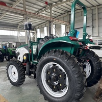 Tracteur agricole à roues 4x4 90 ch avec pare-soleil, nouveau moteur diesel, puissance nominale de 90 ch