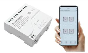 AC 220V 110V Tuya Smart Wifi Módulo de interruptor de motor 4CH AC 85-250V APP Control remoto Relé de avance para Alexa <span class=keywords><strong>Google</strong></span> <span class=keywords><strong>Hom</strong></span> - Product Image 4