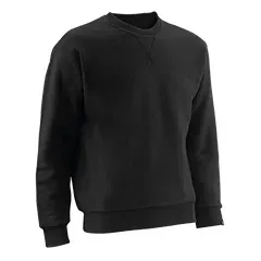 Maglie - 799B S Kasual-Team - Colore: Nero - Tessuto a maglia semplice con interno in pile per comfort e calore. - Product Image 2