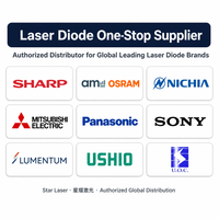 Diode laser rouge SHARP GH0631IA5GM 638nm 150mW, mode TE haute performance 3,8 mm pour capteur de scanner de codes-barres
