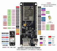 Carte de développement ESP32 WROVER E 4G LTE LILYGO T Call A7670 SIMCOM A7670, module IoT à double réseau avec antenne SIM intégrée