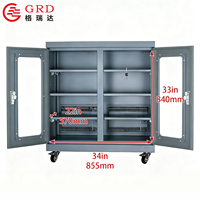 GRD450L Armoire de déshumidification haute performance 20%-60% HR pour appareils photo, objectifs, microscopes, télescopes, cartes mémoire, films, objets anciens, DVD et bijoux