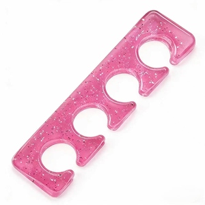 Separador de Dedos para Uñas, Protector de Dedos, Separador de Uñas, Cojín Suave, Abrazadera para Pies, Dispositivo de Separación de Cinco Dedos de Silicona - Product Image 1