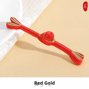 Bouton Vintage Noeud Chinois Grenouille Style Soie Nouvelle Mode Rouge Chine Fermeture <span class=keywords><strong>Boutons</strong></span> Noeud Chinois - Product Image 4