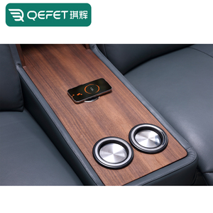 Nhà phòng khách chính hãng Da điện ngồi có thể ngả sofa màu xanh phương tiện truyền thông phòng rạp hát ghế sofa rạp chiếu phim tại nhà đồ nội thất - Product Image 4