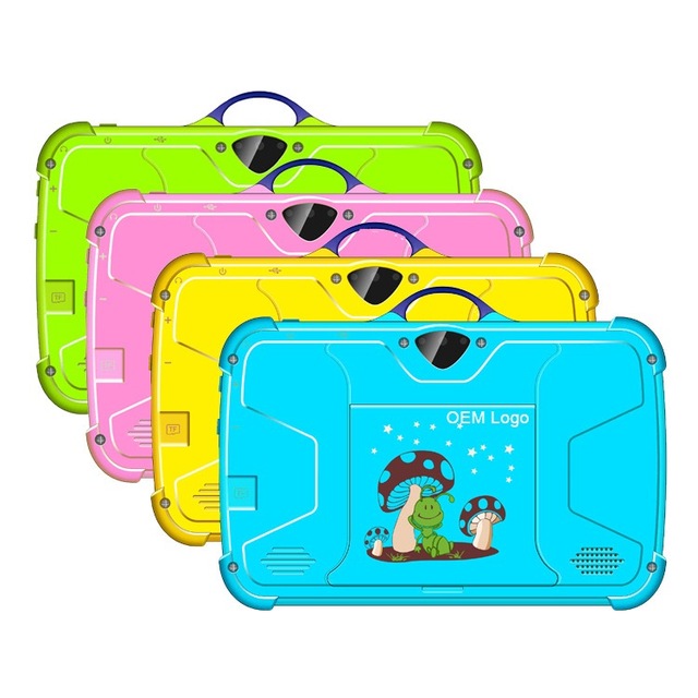 7" Android Kids Tablet 16GB Includes 50+ Storybooks & Stickers Protective Case with Kickstand Kids Tablet