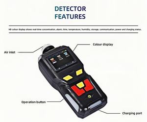 Draagbare 4 Chvoc Gasdetector Handheld Uitlaat Concentratie Analysator Vochtmeters Genre - Product Image 5