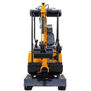 Mini escavatore 1.8 tonnellate Mini Mini escavatore idraulico piccolo escavatore cingolato con tetto e secchio - Product Image 2