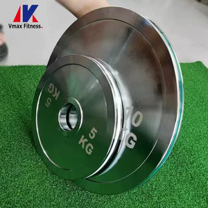 Placas de peso comerciales al por mayor para entrenamiento de fuerza con mancuernas, juego de placas de peso para gimnasio y <span class=keywords><strong>Fitness</strong></span>, placa de peso de 25kg - Product Image 3
