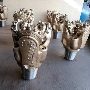 เครื่องเจาะสำรวจบ่อน้ำสามร่องแท่นขุดเจาะแบบแข็งโลหะผสมหลายรูปแบบ - Product Image 1