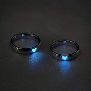 Fine jewelry <b>rings</b> niche love luminous <b>ring</b> live tuning <b>couple</b> a pair of <b>rings</b> to send girlfriends - Product Image 4