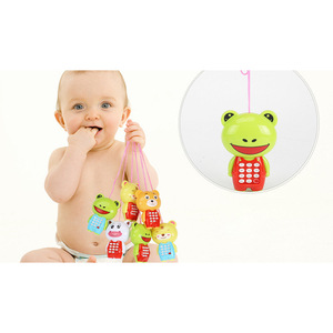 Machine à histoires téléphonique en forme de grenouille, jouet éducatif pour enfants de 4 à 6 ans, son musical, en plastique - Product Image 2