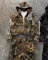 Ensemble Sur Mesure OEM Streetwear Impression DTG Hoodie Graphique et Pantalon de Jogging en Coton Lourd Survêtement pour Homme