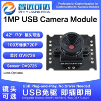 Módulo de Cámara USB ZYKD 1MP OV9726 CMOS, Sin Controlador, Plug and Play, 720P, Módulo de Cámara Web para PC, para Reconocimiento de Códigos QR, Visión Industrial