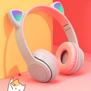 มาการองหูฟังสเตอริโอ BT5.0ไร้สายสำหรับ <span class=keywords><strong>P47M</strong></span> แฟชั่นลายการ์ตูนน่ารักชุดหูฟังสำหรับเด็กนักเรียน - Product Image 6