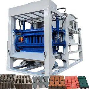 畅销自动液压水泥块机构砖机生产线混凝土模具制砖设备