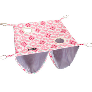 Nido de túnel de hamaca de doble capa ecológico para hurones Kanga comadrejas ardillas juguete de movimiento interactivo de verano para mascotas - Product Image 5