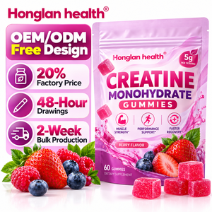 36 Caramelle Gommose al Creatina Gusto Naturale per Adulti, 5g Proteine, Supporto per la Forza Muscolare Magra - Product Image 1