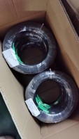 Kabel tetes Precon, FTTH Precon kabel Drop LSZH G657A1 serat pra-konektor G657A2 serat SC APC SC UPC 50M 80M 100M 120M 200M 300M
