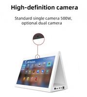 Tablette Android publicitaire LCD double face 10,1 pouces RK3288 RK3568 avec écran tactile capacitif pour comptoir de caisse et affichage de menu numérique bancaire