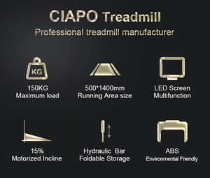 Cinta <span class=keywords><strong>de</strong></span> correr eléctrica con pantalla LED, equipo <span class=keywords><strong>de</strong></span> fitness, plegable para interiores y el hogar, DC 4.0HP - Product Image 4