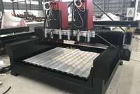 Machine de gravure sur pierre CNC SUDA SC-1325, 3 axes, pour la sculpture de pierres tombales en granit et marbre