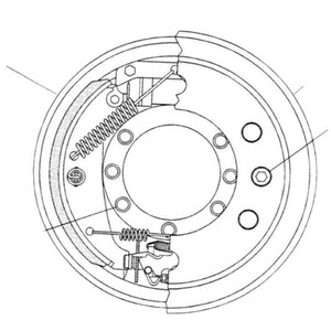 Doosan <b>Brake</b> <b>Drum</b> D18010122 For D50 D70 Diesel Forklift Rear Replacement Part - Product Image 3