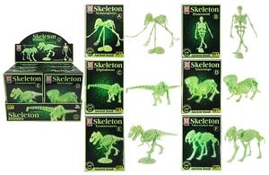 Modelo de Dinosaurio Luminoso <span class=keywords><strong>3D</strong></span> <span class=keywords><strong>para</strong></span> <span class=keywords><strong>Armar</strong></span>, <span class=keywords><strong>Esqueleto</strong></span> de Dinosaurio Brillante, Rompecabezas de Dinosaurio de Plástico, Juguetes Ensamblados - Product Image 2