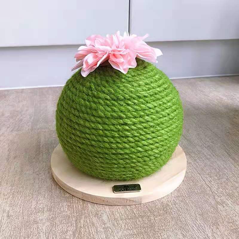 solid wood cactus