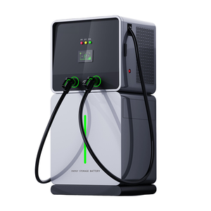 Estación de Carga Solar para Exteriores de 60kW CCS GB/T, Banco de Energía de Carga Rápida CC para Vehículos Eléctricos - Product Image 5