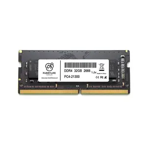 FurryLiFe Factory Computer Accessories 32 Gig Ram Laptop Memoria Ram Ddr4 32gb Laptop 2666mhz Sodimm 1.2V