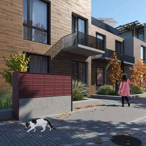 <span class=keywords><strong>Cassetta</strong></span> Postale JH-Mech di Grande Capacità, Resistente ai Graffi, in Metallo Scuro, Impermeabile, con Doppio Scomparto, in Vendita - Product Image 3