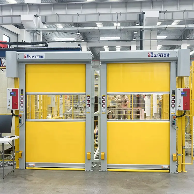 High Quality Industrial Fast Door Open Frequently Rapid Roller Doors Improve efficiency Warehouse Speed Doors