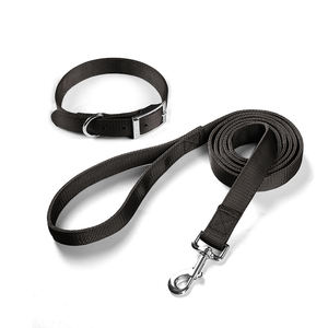 メーカーカスタムダブルレイヤーヘビーデューティープレミアムナイロンメタルバックルドッグカラーとリーシュセットドッグカラーとリーシュセットラグジュアリー - Product Image 1