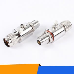 OEM 4.3-10 N SMA TNC F BNC TNC UHF mâle <span class=keywords><strong>femelle</strong></span> prise de cloison <span class=keywords><strong>Jack</strong></span> parafoudre parafoudre dispositifs de protection contre la foudre - Product Image 2