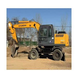 Excavadora hidráulica de segunda mano Hyundai 150W-7 usada (más excavadoras: 150W 215 220-9s) con informe de prueba para la venta - Product Image 6