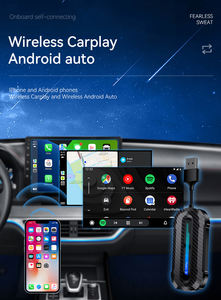 Adaptador Inalámbrico CarPlay Android Auto AI Box para Automóvil, Dongle con Puerto USB para Actualización <span class=keywords><strong>de</strong></span> CarPlay con Cable OEM - Product Image 4