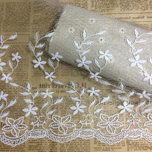 새로운 도착 스페인어 레이스 두바이 반짝이 레이스 패브릭, 스타 반짝이 <span class=keywords><strong>Tulle</strong></span> 메쉬 터키 레이스 이브닝 드레스 - Product Image 4