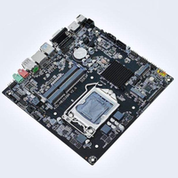 Tarjeta Madre H81 Intel LGA1150 Serie Dual Ddr3 para Computadora, Tarjeta Madre Itx para PC de Escritorio